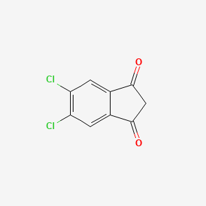 molecular formula C9H4Cl2O2 B3058971 5,6-Dichloro-1H-indene-1,3(2H)-dione CAS No. 93296-41-4