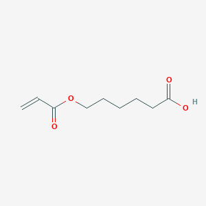 molecular formula C9H14O4 B3058979 6-(Acryloyloxy)hexanoic acid CAS No. 93365-33-4