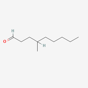 molecular formula C10H20O B3059071 4-Methylnonanal CAS No. 94088-30-9