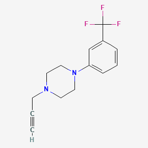 1-(2-Propynyl)-4-[3-(trifluoromethyl)phenyl]piperazine