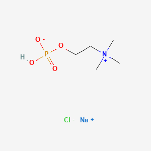 Trimethyl(2-(phosphonooxy)ethyl)ammonium chloride monosodiumsalt
