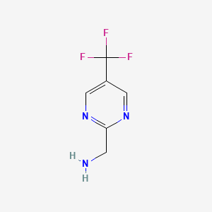 (5-(Trifluoromethyl)pyrimidin-2-YL)methanamine