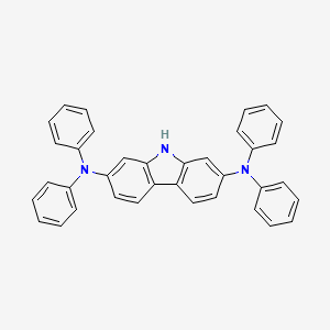 N,N,N',N'-Tetraphenyl-9H-carbazole-2,7-diamine