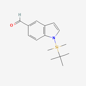 1-(Tert-butyldimethylsilyl)indole-5-carbaldehyde