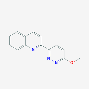 2-(6-Methoxypyridazin-3-yl)quinoline