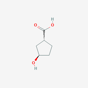 (1R,3R)-3-Hydroxycyclopentanecarboxylic acid