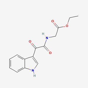N-(1H-Indol-3-yloxoacetyl)glycine ethyl ester