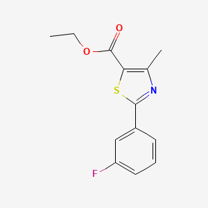 Ethyl 2-(3-Fluorophenyl)-4-methylthiazole-5-carboxylate