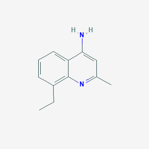 4-Amino-8-ethyl-2-methylquinoline
