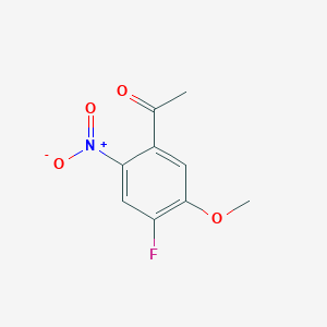 1-(4-Fluoro-5-methoxy-2-nitrophenyl)ethanone