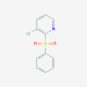 molecular formula C11H8ClNO2S B3059181 2-(Benzenesulfonyl)-3-chloropyridine CAS No. 950693-94-4