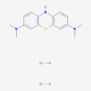 molecular formula C16H21Br2N3S B3059187 Leucomethylene Blue dihydrobromide CAS No. 951131-15-0