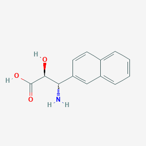 (2S,3S)-3-Amino-2-hydroxy-3-(naphthalen-2-yl)propanoic acid