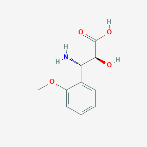 (2S,3S)-3-amino-2-hydroxy-3-(2-methoxyphenyl)propanoic acid
