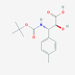 (2S,3S)-3-((tert-Butoxycarbonyl)amino)-2-hydroxy-3-(p-tolyl)propanoic acid