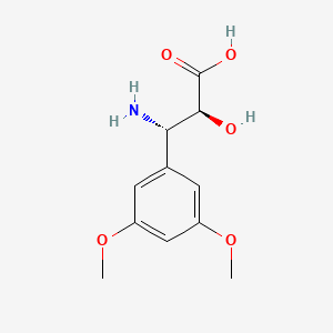 (2S,3S)-3-amino-3-(3,5-dimethoxyphenyl)-2-hydroxypropanoic acid