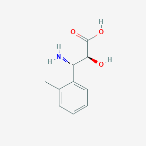 (2S,3S)-3-Amino-2-hydroxy-3-(o-tolyl)propanoic acid