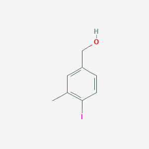 molecular formula C8H9IO B3059261 (4-Iodo-3-methylphenyl)methanol CAS No. 959632-18-9