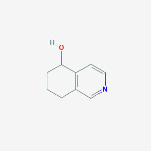 molecular formula C9H11NO B3059305 5,6,7,8-Tetrahydroisoquinolin-5-ol CAS No. 97112-03-3
