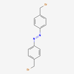 Diazene, bis[4-(bromomethyl)phenyl]-