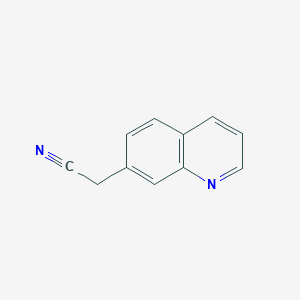 2-(Quinolin-7-YL)acetonitrile