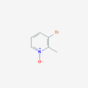 molecular formula C6H6BrNO B3059323 3-Bromo-2-methylpyridine N-oxide CAS No. 97944-32-6