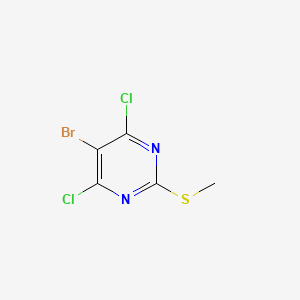 5-Bromo-4,6-dichloro-2-(methylthio)pyrimidine