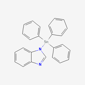 Benzimidazole, 1-(triphenylstannyl)-