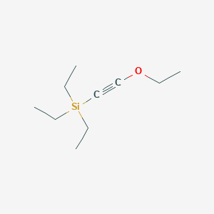 molecular formula C10H20OSi B3059386 (Ethoxyethynyl)(triethyl)silane CAS No. 995-00-6