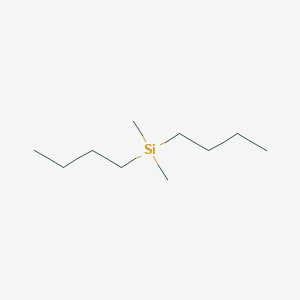 molecular formula C10H24Si B3059394 Silane, dibutyl dimethyl CAS No. 996-06-5