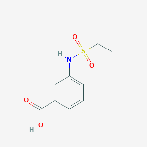 Benzoic acid, 3-[[(1-methylethyl)sulfonyl]amino]-
