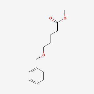 molecular formula C13H18O3 B3059483 Methyl 5-(benzyloxy)pentanoate CAS No. 31662-20-1