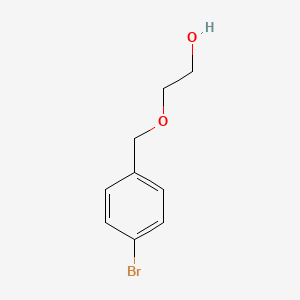 molecular formula C9H11BrO2 B3059500 2-((4-Bromobenzyl)oxy)ethanol CAS No. 400837-92-5