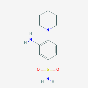 3-Amino-4-piperidin-1-ylbenzenesulfonamide