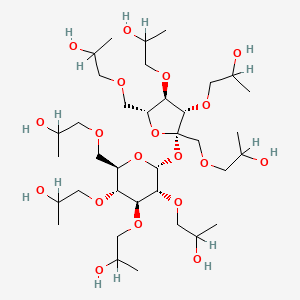 molecular formula C36H70O19 B3059514 Octakis-O-(2-hydroxypropyl)sucrose CAS No. 4854-90-4