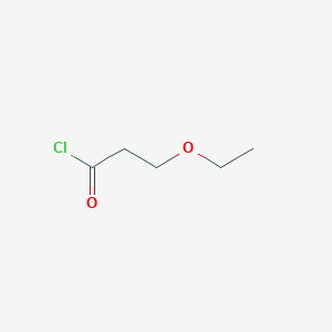 molecular formula C5H9ClO2 B3059518 3-Ethoxypropanoyl chloride CAS No. 49775-37-3