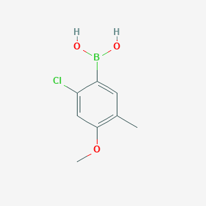 2-Chloro-4-methoxy-5-methyl-benzeneboronic acid