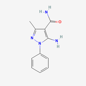 5-amino-3-methyl-1-phenyl-1H-pyrazole-4-carboxamide