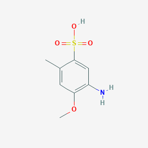 5-Amino-4-methoxy-2-methylbenzenesulfonic acid