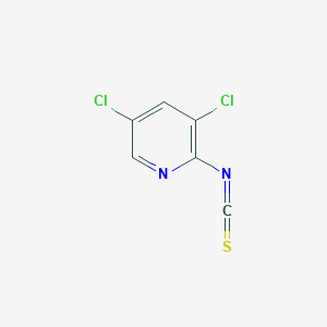 molecular formula C6H2Cl2N2S B3059546 3,5-Dichloro-2-isothiocyanatopyridine CAS No. 59180-89-1