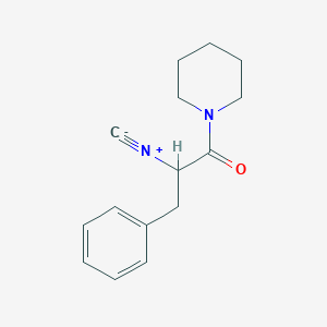 Piperidine, 1-(2-isocyano-1-oxo-3-phenylpropyl)-