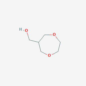molecular formula C6H12O3 B3059618 1,4-Dioxepan-6-ylmethanol CAS No. 1010836-47-1