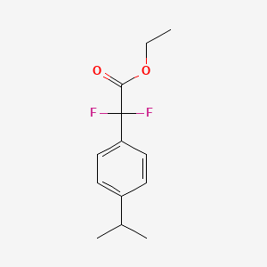 Ethyl 2,2-Difluoro-2-(4-isopropylphenyl)acetate