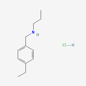 N-(4-Ethylbenzyl)-1-propanamine hydrochloride
