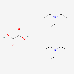 molecular formula C14H32N2O4 B3059705 N,N-diethylethanamine;oxalic acid CAS No. 118428-47-0