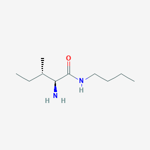 molecular formula C10H22N2O B3059722 N-Butyl L-isoleucinamide CAS No. 120952-68-3