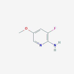 molecular formula C6H7FN2O B3059725 3-Fluoro-5-methoxypyridin-2-amine CAS No. 1211589-70-6