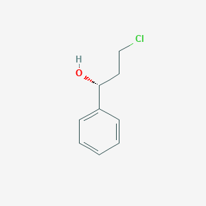 molecular formula C9H11ClO B030598 (1R)-3-chloro-1-phenylpropan-1-ol CAS No. 100306-33-0