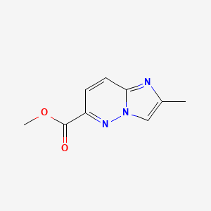 B3059834 Methyl 2-methylimidazo[1,2-b]pyridazine-6-carboxylate CAS No. 1315359-35-3