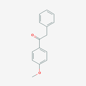 molecular formula C15H14O2 B030599 1-(4-Methoxyphenyl)-2-phenylethanone CAS No. 1023-17-2